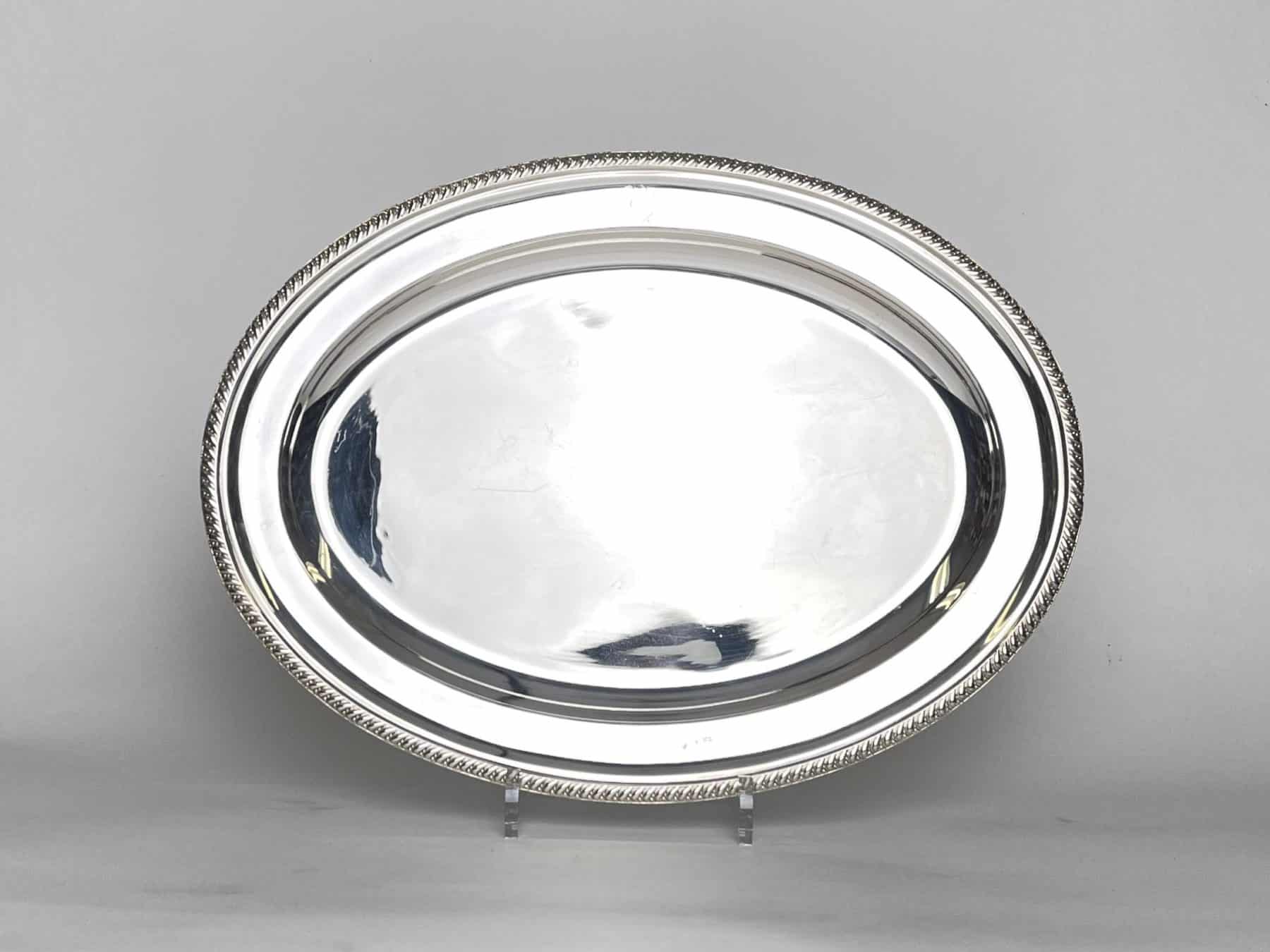 Plat de service en cristal Trois sections Plat savoureux fait au